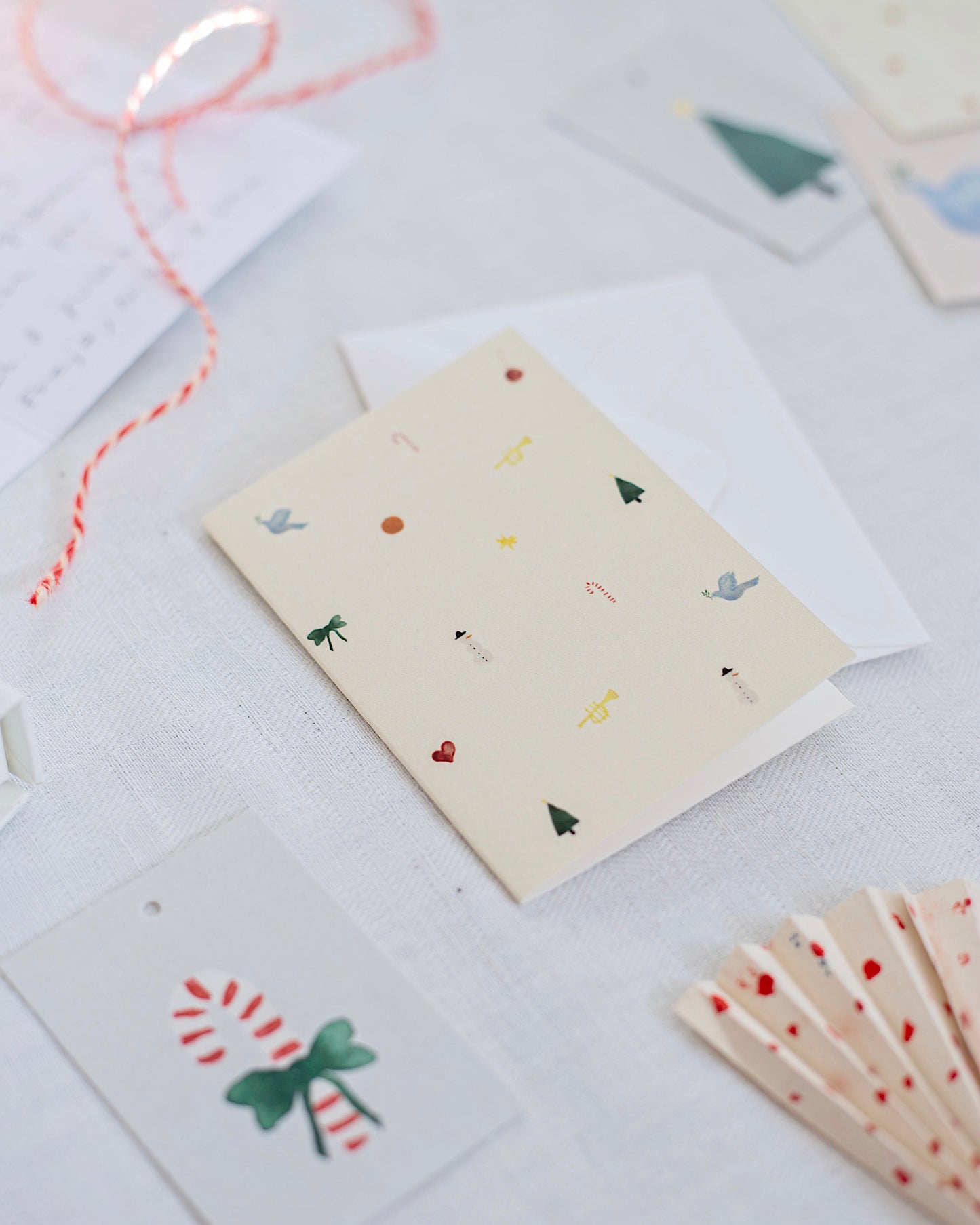 christmas card – signature – A7