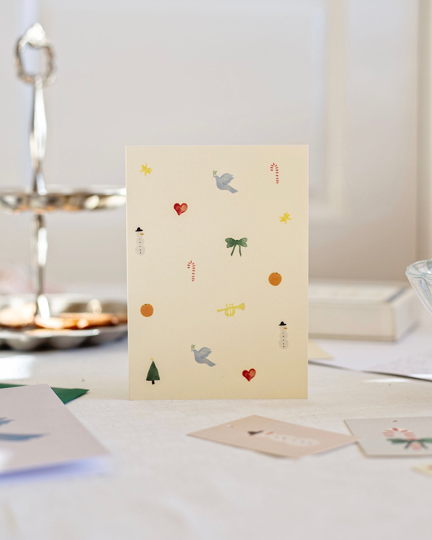 christmas card – signature – A6