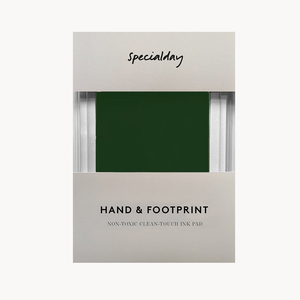 hånd- & fodaftryk – clean-touch – mørkegrøn
