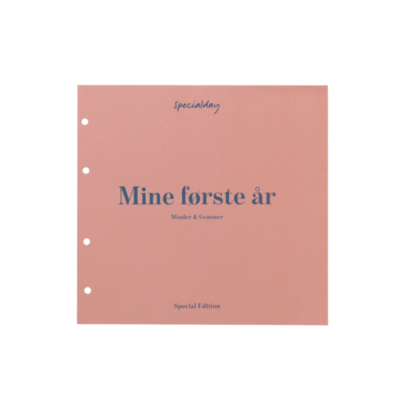 blåt album til sider udfyldt online