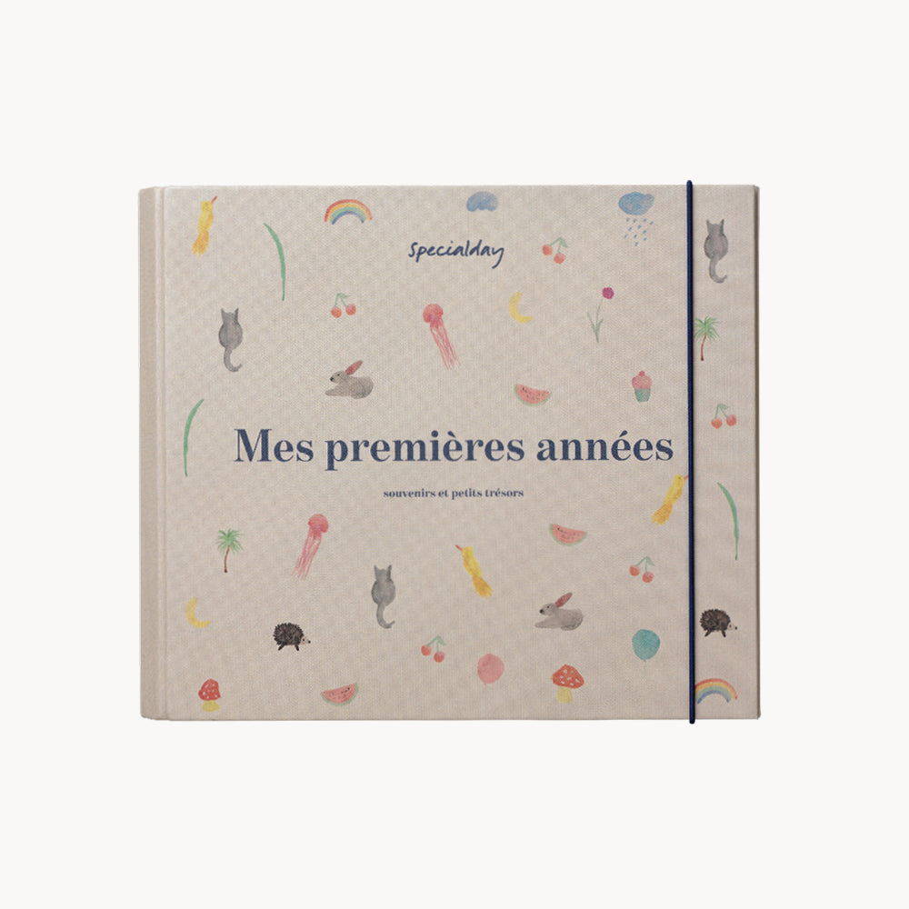 mes premières années - souvenirs et petits trésors - beige album