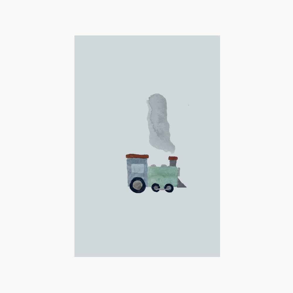 card - locomotive