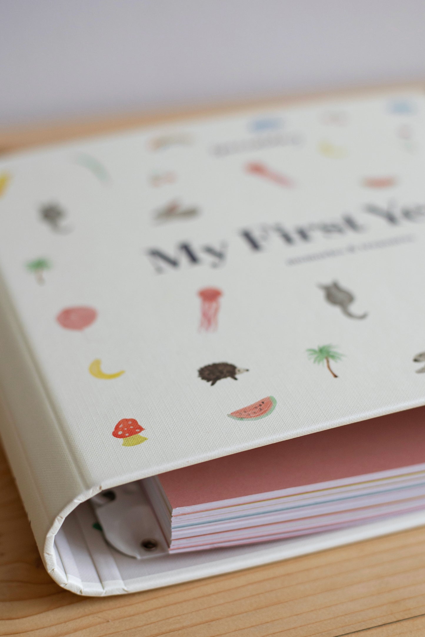 baby journal – my first years – cream album