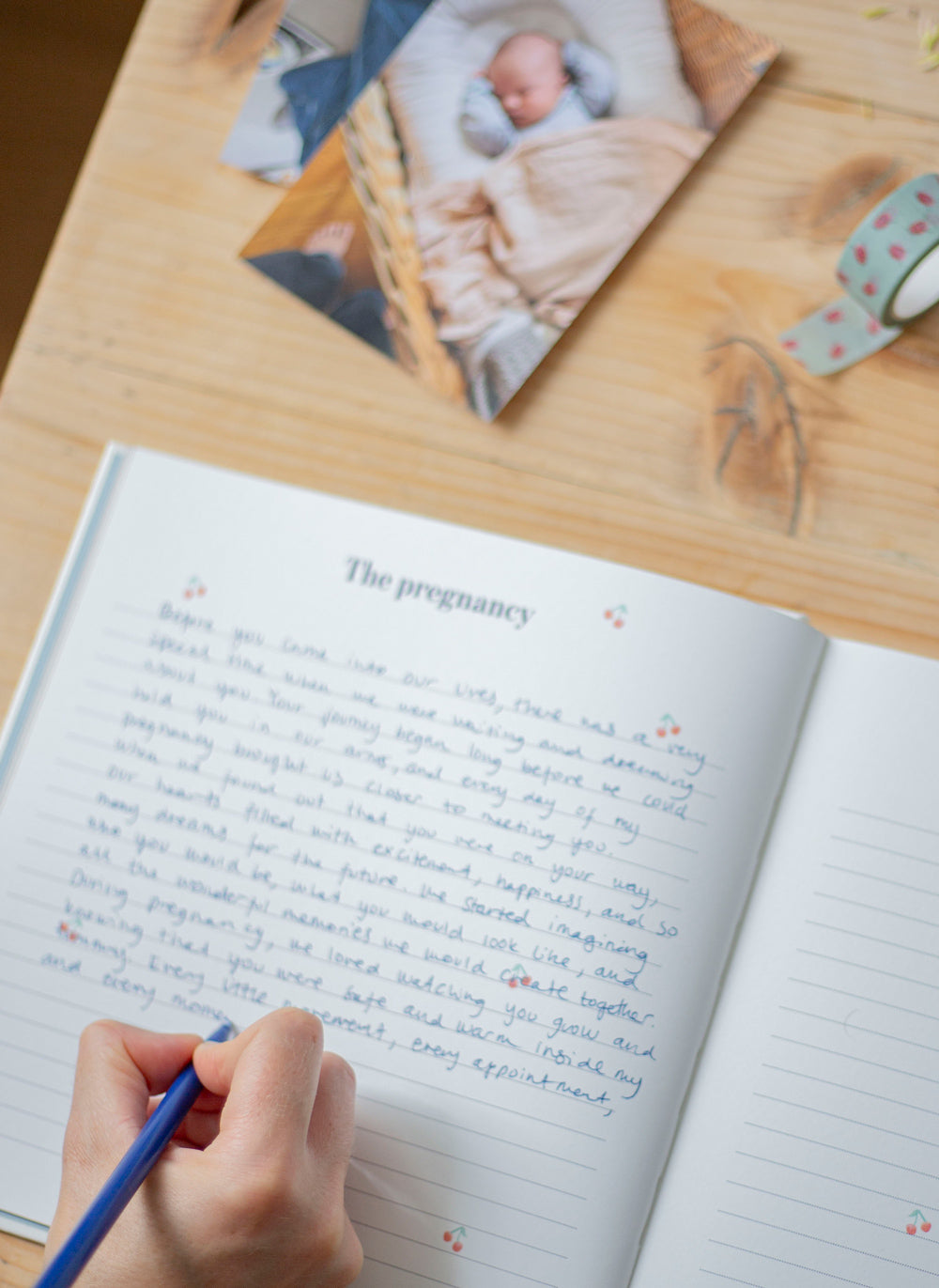 baby journal – my first years – cream book