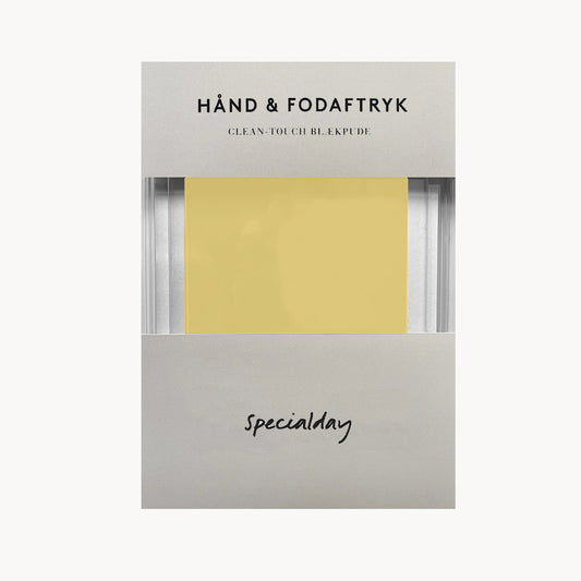 hand & footprint – clean-touch – yellow