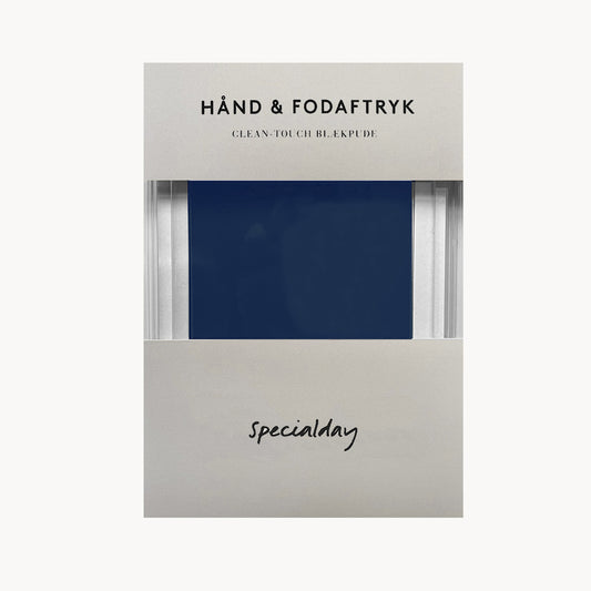 hand & footprint – clean-touch – blue