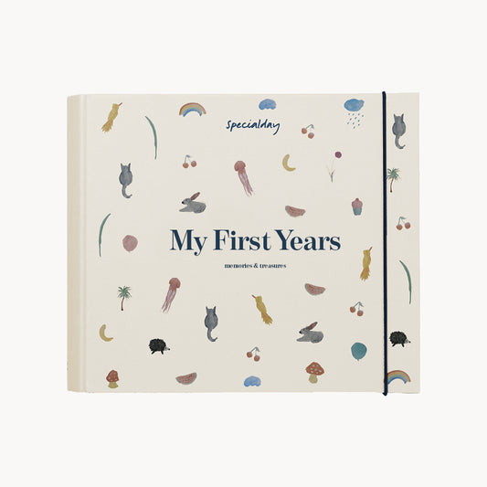 baby journal – my first years – cream album
