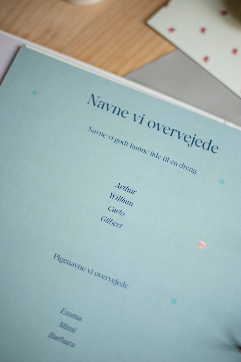 udfyld online – barnets bog – album med indledning