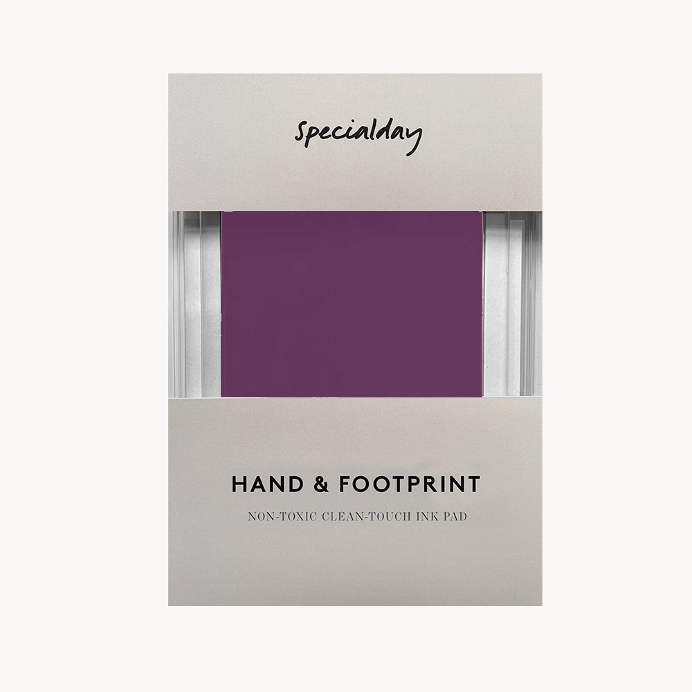 hånd- & fodaftryk – clean-touch – lilla