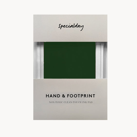 hånd- & fodaftryk – clean-touch – mørkegrøn