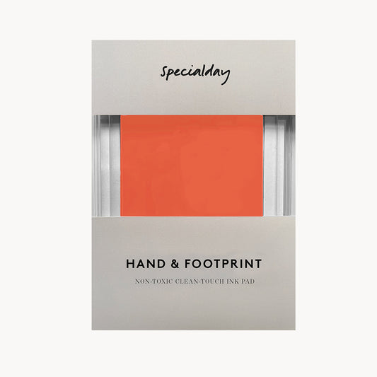 hånd- & fodaftryk – clean-touch – orange