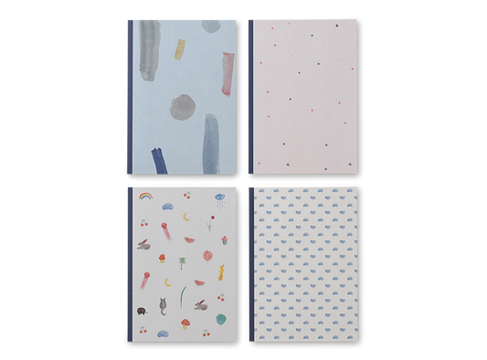 notebooks - 4-pack